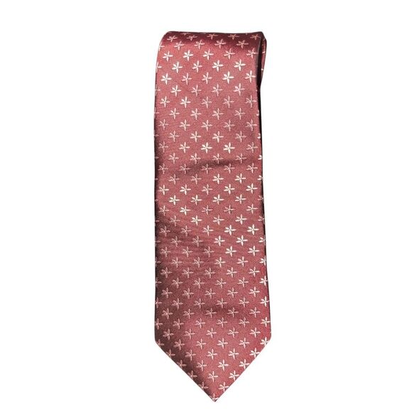 Burgundy And Pink Tie - Picture 1 of 3